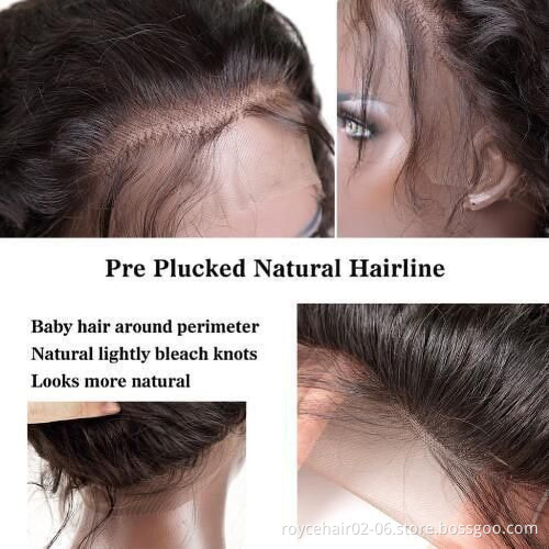Top Quality Raw Brazilian Human Hair Wig Wholesale Thick Curly Hair Extension Glueless Pre Plucked Transparent Full Lace Wig